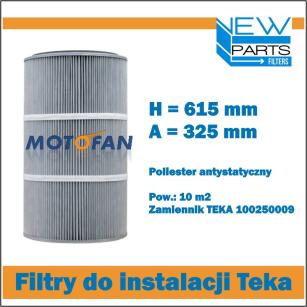 NewParts Patronowy filtr powietrza MF50160/1