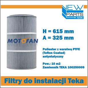 NewParts Patronowy filtr powietrza MF50160
