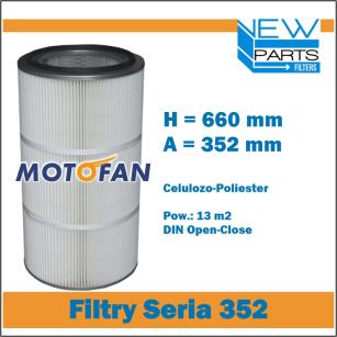 NewParts Patronowy filtr powietrza MF50203