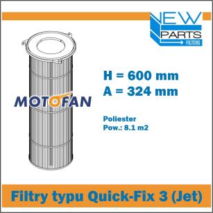 NewParts Patronowy filtr powietrza MF50204