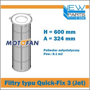 NewParts Patronowy filtr powietrza MF50204/1