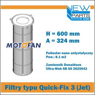 NewParts Patronowy filtr powietrza MF50204/3