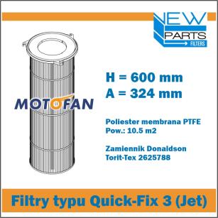 NewParts Patronowy filtr powietrza MF50204/6