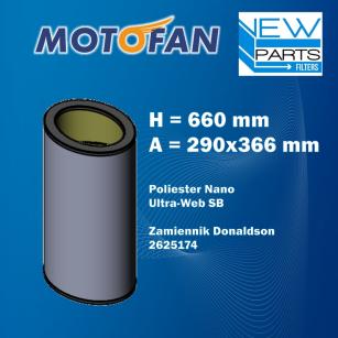 NewParts Patronowy filtr powietrza MF50130