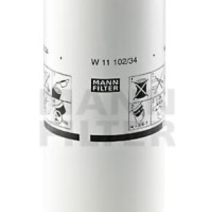 Mann Filter (M+H) Filtr oleju W11102/34