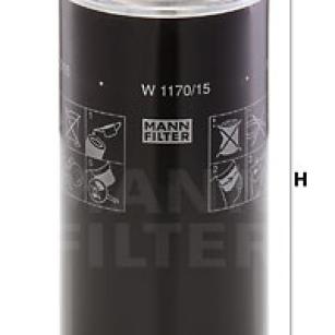 Mann Filter (M+H) Filtr oleju W1170/15