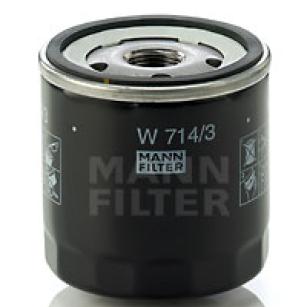 Mann Filter (M+H) Filtr oleju W714/3