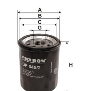 Filtron Filtr oleju OP 545/2