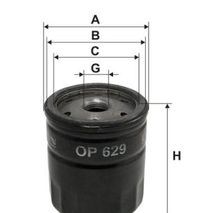 Filtron Filtr oleju OP 629