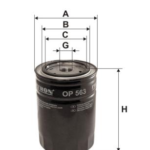 Filtron Filtr oleju OP 563