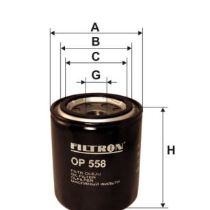 Filtron Filtr oleju OP 558