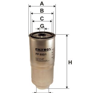 Filtron Filtr paliwa PP 850/1
