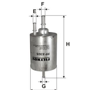 Filtron Filtr paliwa PP 836/6