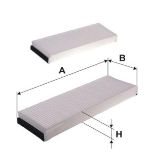 Filtron Filtr kabinowy (przeciwpyłkowy) K 1162-2x