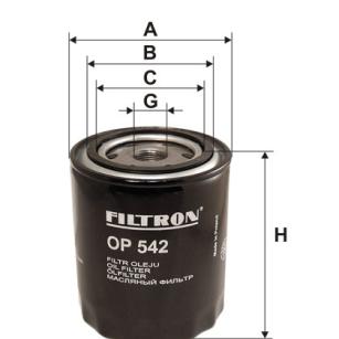 Filtron Filtr oleju OP 542