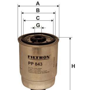 Filtron Filtr paliwa PP 843