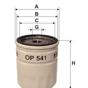 Filtron Filtr oleju OP 541