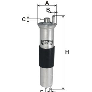 Filtron Filtr paliwa PP 832/3