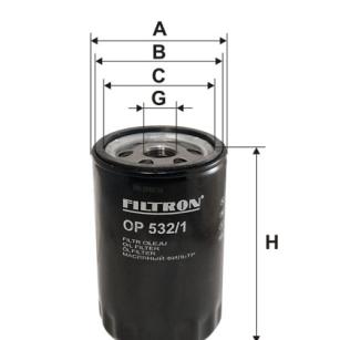 Filtron Filtr oleju OP 532/1