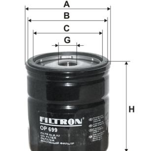 Filtron Filtr oleju OP 699