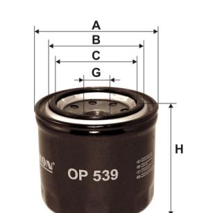 Filtron Filtr oleju OP 539