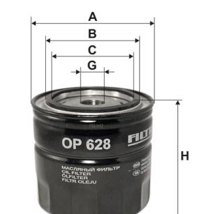 Filtron Filtr oleju OP 628