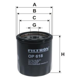 Filtron Filtr oleju OP 618