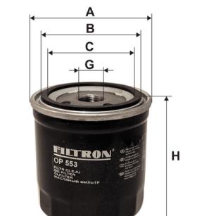 Filtron Filtr oleju OP 553