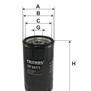 Filtron Filtr oleju OP 647/1