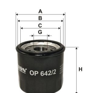 Filtron Filtr oleju OP 642/2