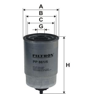 Filtron Filtr paliwa PP 861/5