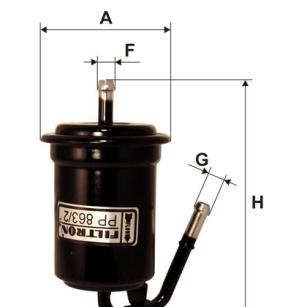 Filtron Filtr paliwa PP 863/2