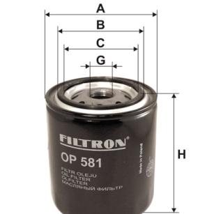 Filtron Filtr oleju OP 581