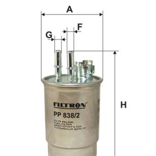 Filtron Filtr paliwa PP 838/2