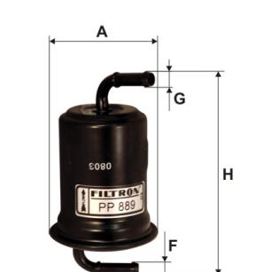 Filtron Filtr paliwa PP 889