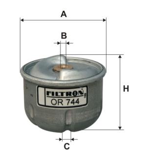 Filtron Filtr oleju OR744