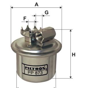 Filtron Filtr paliwa PP 873