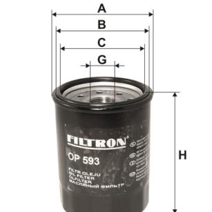 Filtron Filtr oleju OP 593