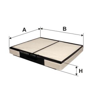 Filtron Filtr kabinowy (przeciwpyłkowy) K 1149
