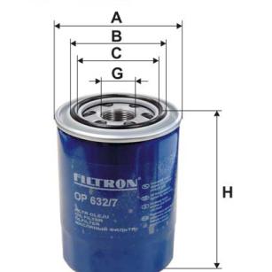 Filtron Filtr oleju OP 632/7