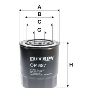 Filtron Filtr oleju OP 587