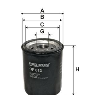 Filtron Filtr oleju OP 612