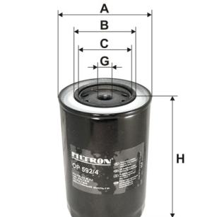 Filtron Filtr oleju OP 592/4