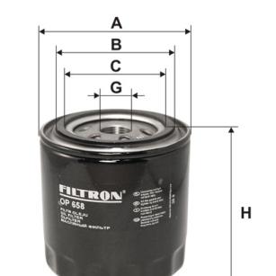 Filtron Filtr oleju OP 658