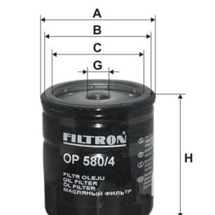 Filtron Filtr oleju OP 580/4