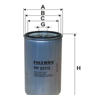 Filtron Filtr paliwa PP 837/2