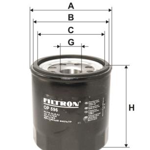 Filtron Filtr oleju OP 596