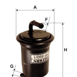 Filtron Filtr paliwa PP 890/1