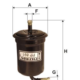 Filtron Filtr paliwa PP 891