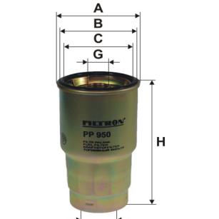Filtron Filtr paliwa PP 950